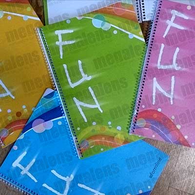 Cuaderno con Espiral y Cubierta de PP