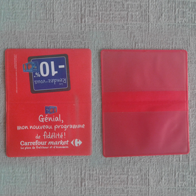 Boite de carte de visite en PVC